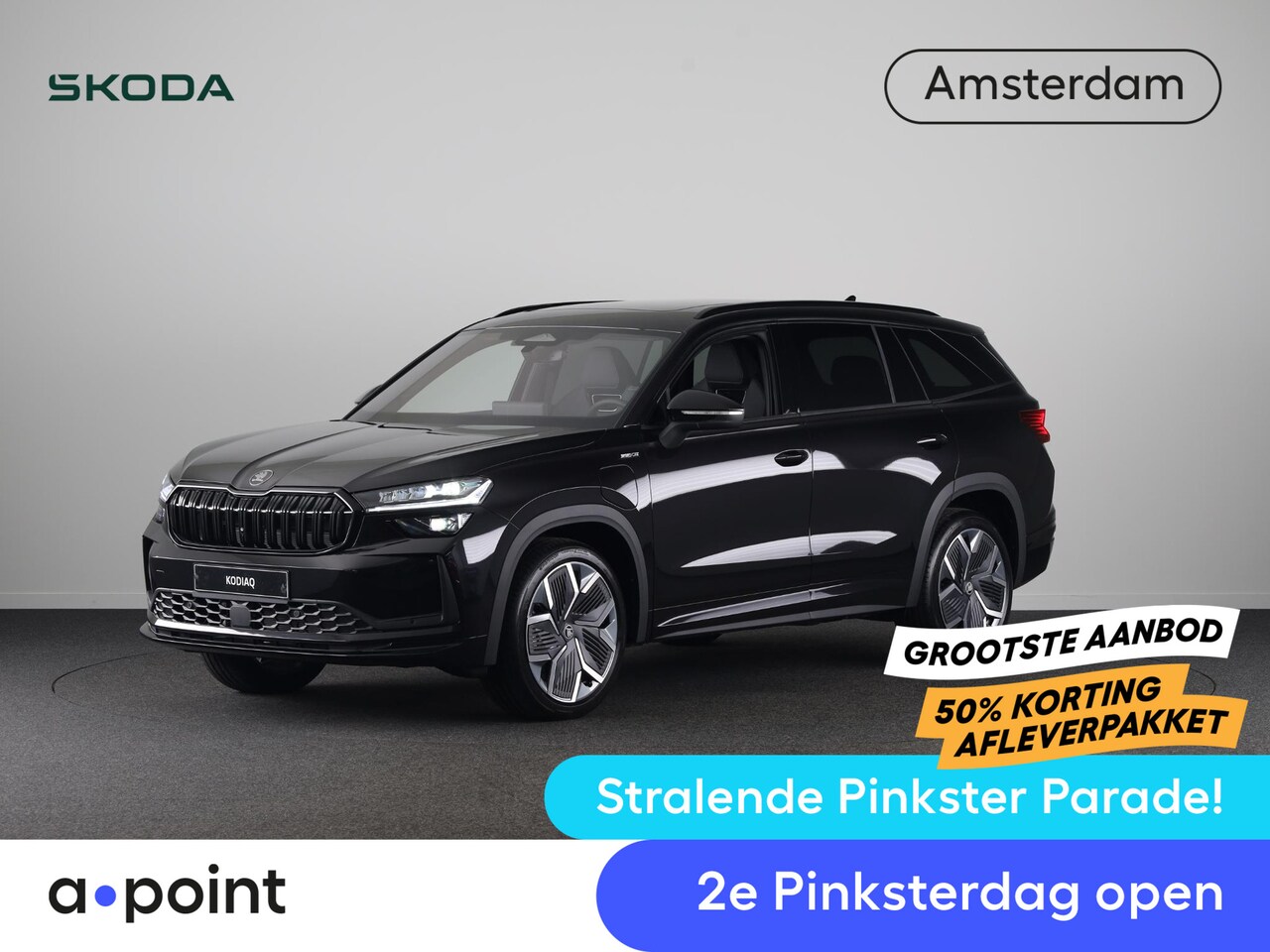 Skoda Kodiaq - 1.5 TSI PHEV 204pk Sportline Business 204pk | Panoramadak | Verlengde garantie | Trekhaak - AutoWereld.nl