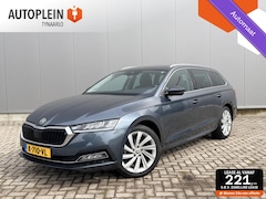 Skoda Octavia Combi - 1.0 e-TSI Hybrid Edition Automaat|1e eig|Dealer OH|Trekhaak|Keyless