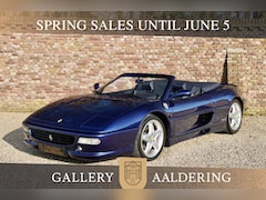 Ferrari F 355 - Spider F1 PRICE REDUCTION "15.000 kilometers" Stunning Blu Tour de France exterior with ma