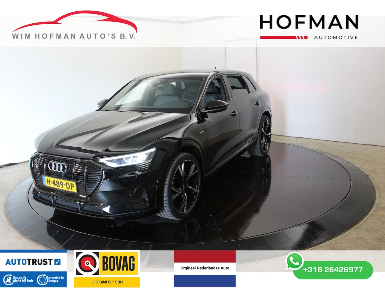 Audi e-tron - 55 quattro S-line adv 95 kWh 408 Pk SOH 100% Cam El-Aklep B&O - AutoWereld.nl