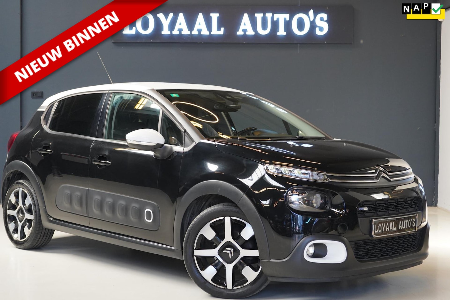 Citroën C3 - 1.2 PureTech Shine | NAVI | AIRCO | CRUISE | PDC | NAP | APK. - AutoWereld.nl