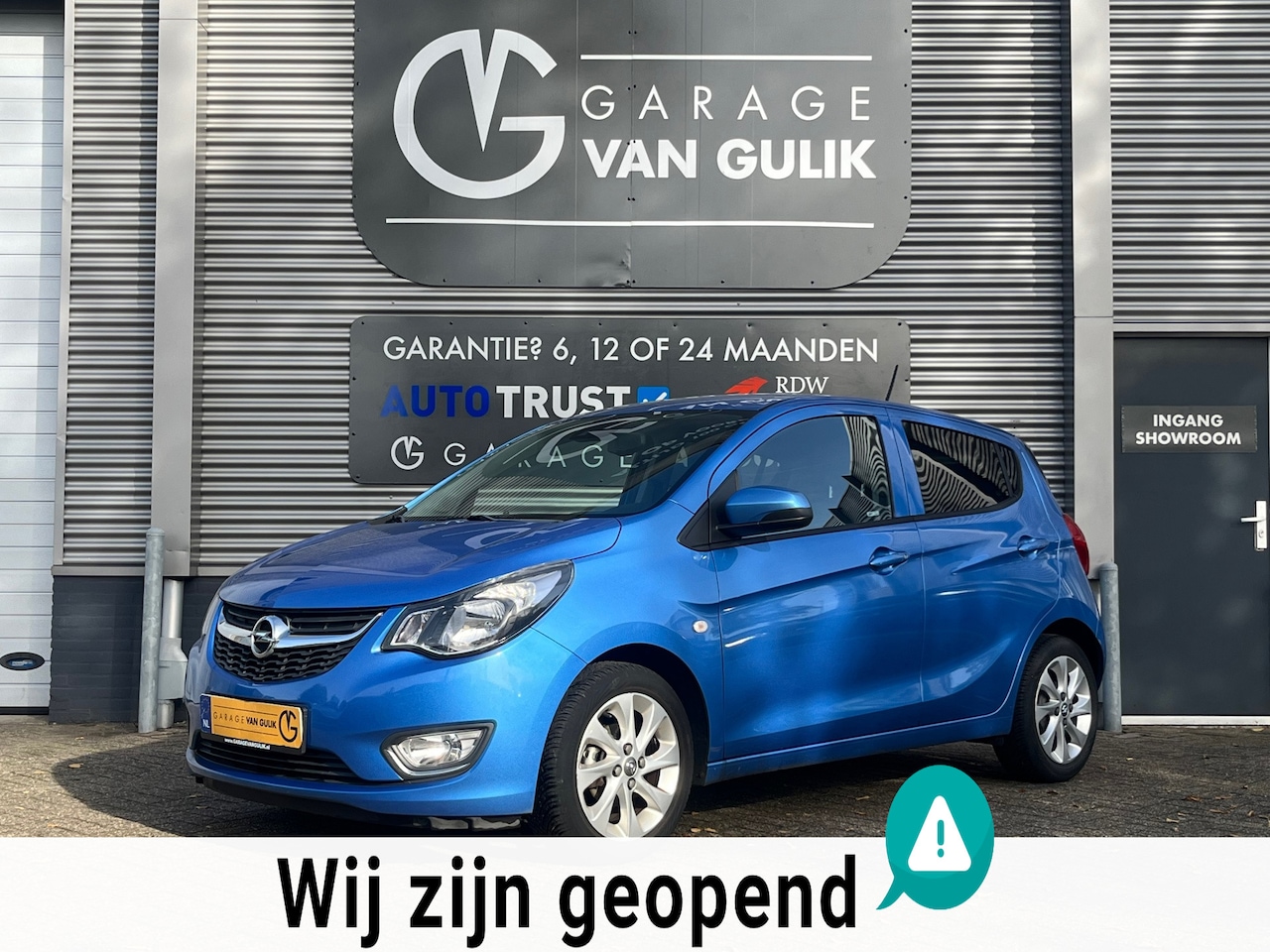 Opel Karl - 1.0 ecoFLEX Innovation 75PK Automaat,Carplay,Clima,Cruise,Bluetooth,Isofix,ElektrRamen+Spi - AutoWereld.nl