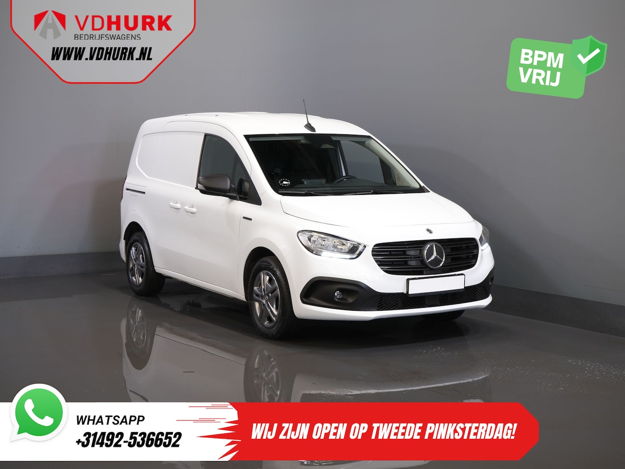 Mercedes-Benz eCitan - 112 51 kWh 280 km WLTP Facelift/ 3Pers/ Snellader/ Standkachel/ Stoelverw./ Carplay/ Navi/ - AutoWereld.nl