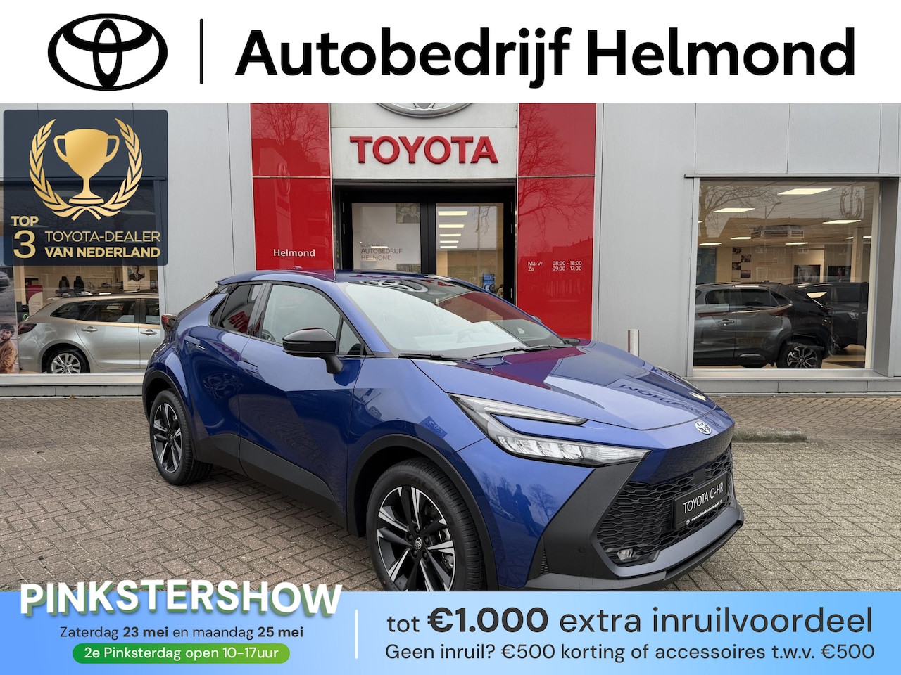 Toyota C-HR - 2.0 Plug-in Hybrid 220 Dynamic - AutoWereld.nl