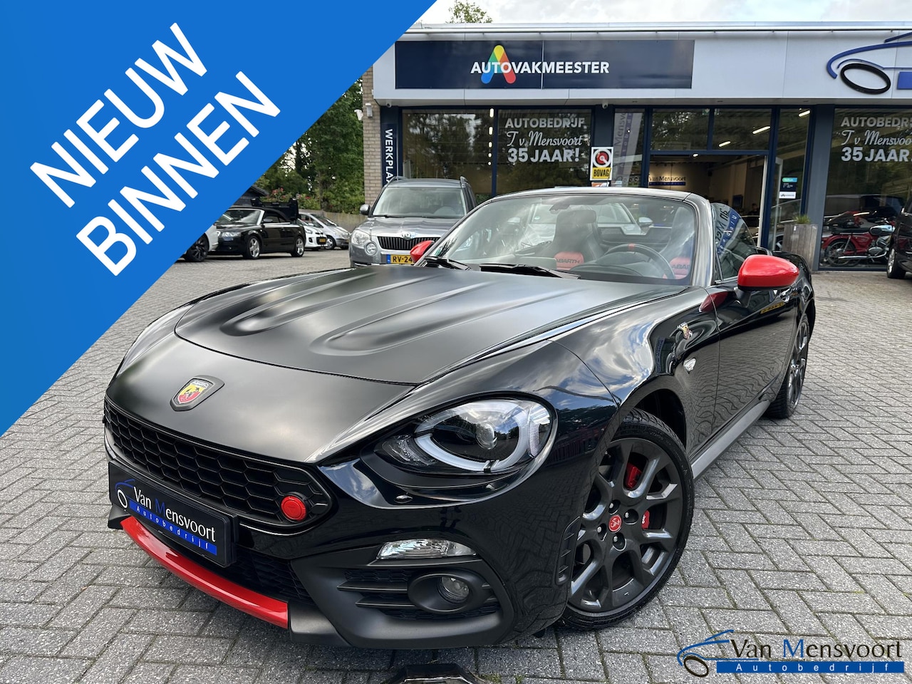 Fiat 124 Spider - Abarth 1.4 MultiAir Turbo 170PK Turismo - AutoWereld.nl