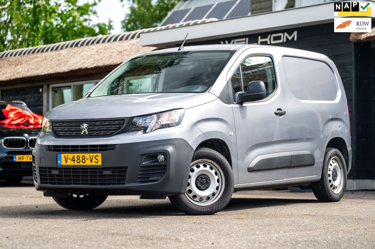 Peugeot Partner - 1.6 BlueHDI Premium I Airco I 1ste eigenaar I Zeer netjes I - AutoWereld.nl