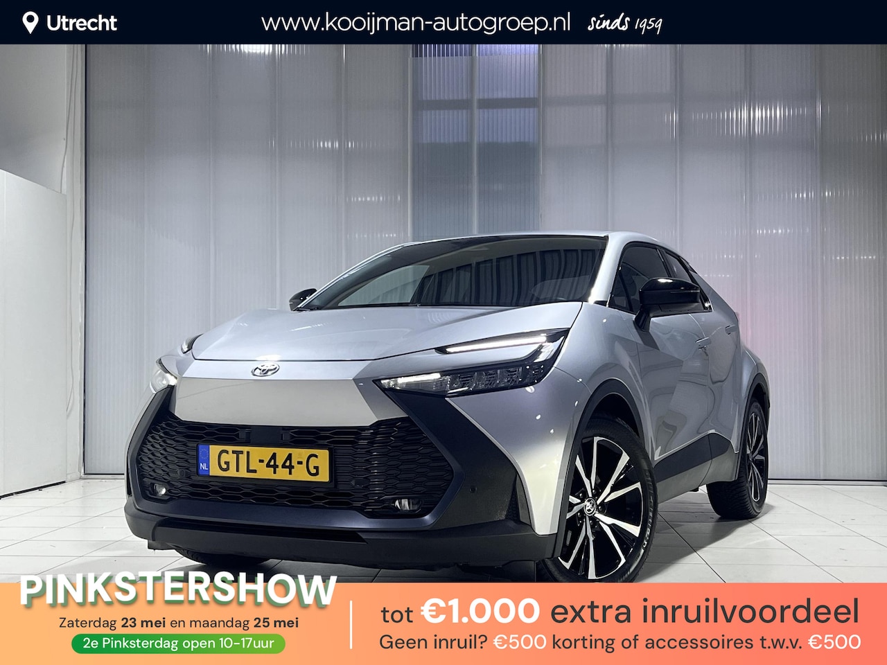 Toyota C-HR - 1.8 Hybrid 140 Dynamic - AutoWereld.nl