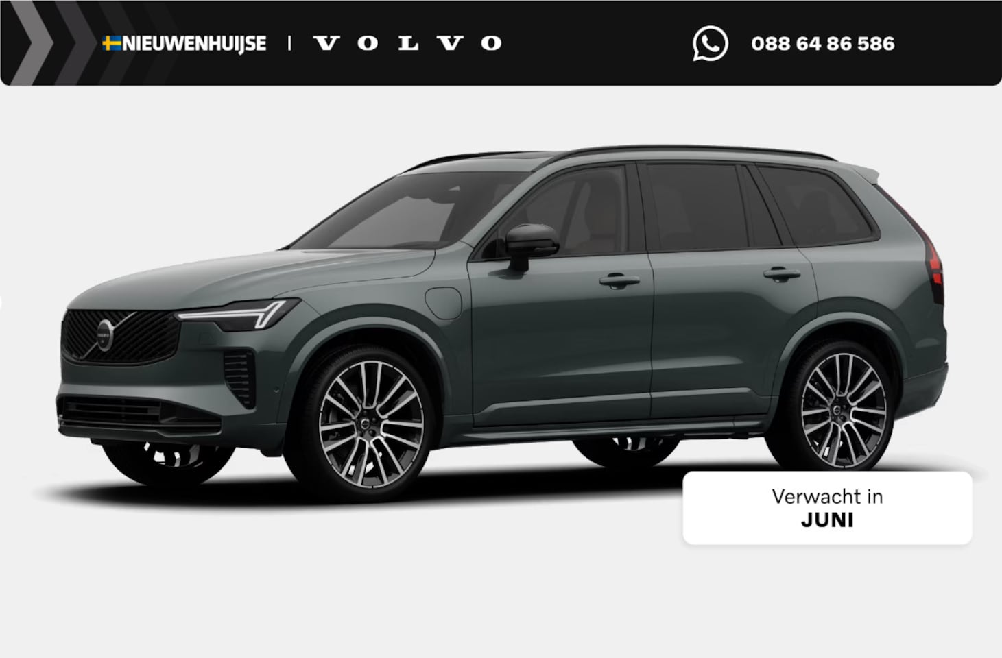 Volvo XC90 - 2.0 T8 Plug-in hybrid AWD Ultra Dark Exec. Ed. | Luchtvering | Gelaagd Glas | Bowers & Wil - AutoWereld.nl
