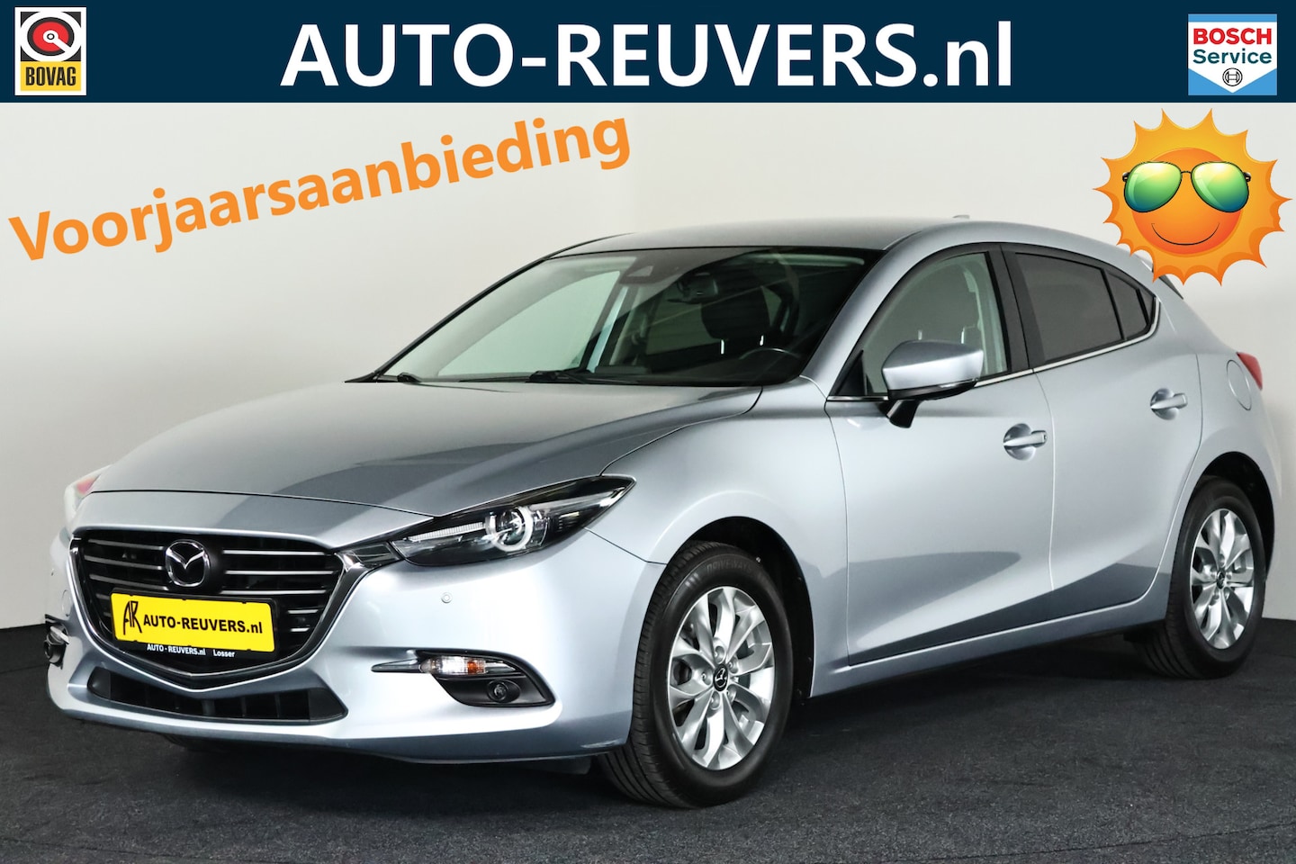 Mazda 3 - 2.0 SkyActiv-G 120 GT-M / Navi / LED / Clima / Cruisecontrol - AutoWereld.nl
