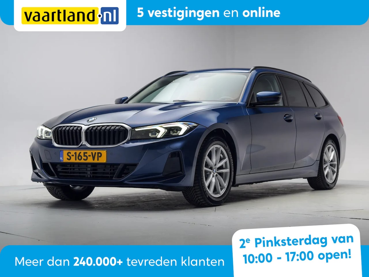 BMW 3-serie Touring - 318i High Executive Sport Aut. [ LED Leder Sportstoelen Stoelverwariming ] - AutoWereld.nl