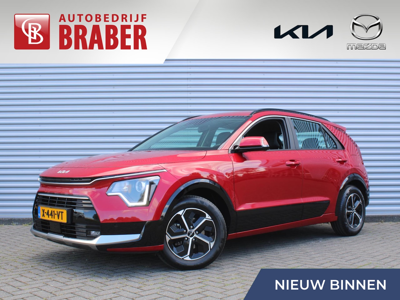 Kia Niro - 1.6 GDi Hybrid DynamicLine | Camera | Clima | Cruise | Navi | 16" LM | Keyless | Apple Car - AutoWereld.nl