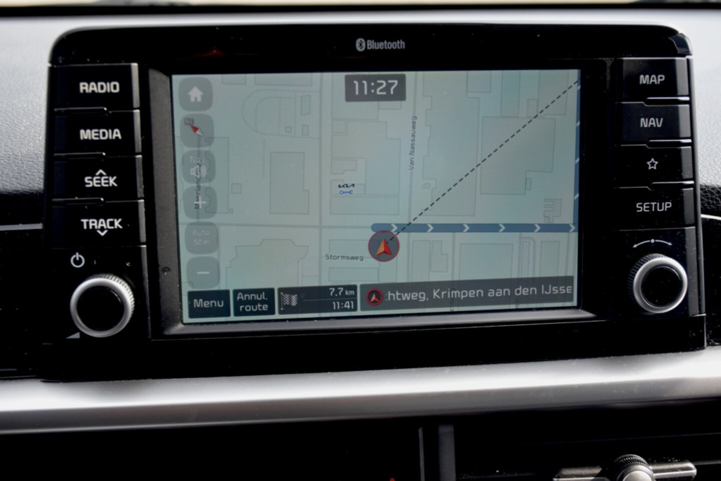 Kia Picanto - 1.0 CVVT ComfortPlusLine Navigator 1.0 CVVT ComfortPlusLine Navigator, Parkeercamera, Airco, Apple car play, Full map navigat