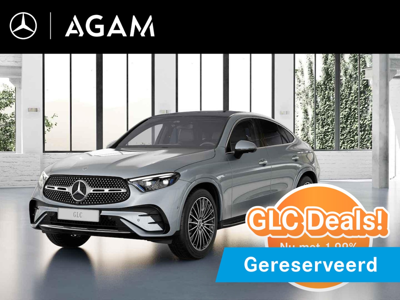 Mercedes-Benz GLC-klasse Coupé - 300e 4MATIC Sport Edition 300e 4MATIC Sport Edition - AutoWereld.nl