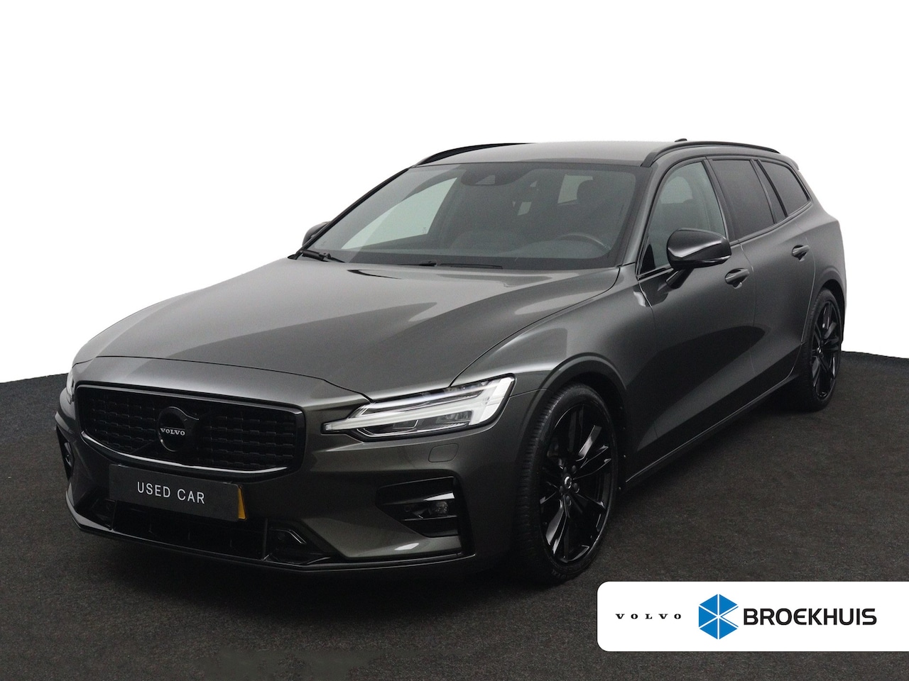 Volvo V60 - B4 R-Design | Elek. Stoel | Black pack | Adaptieve Cruise control | Camera | LED | 19'' | - AutoWereld.nl