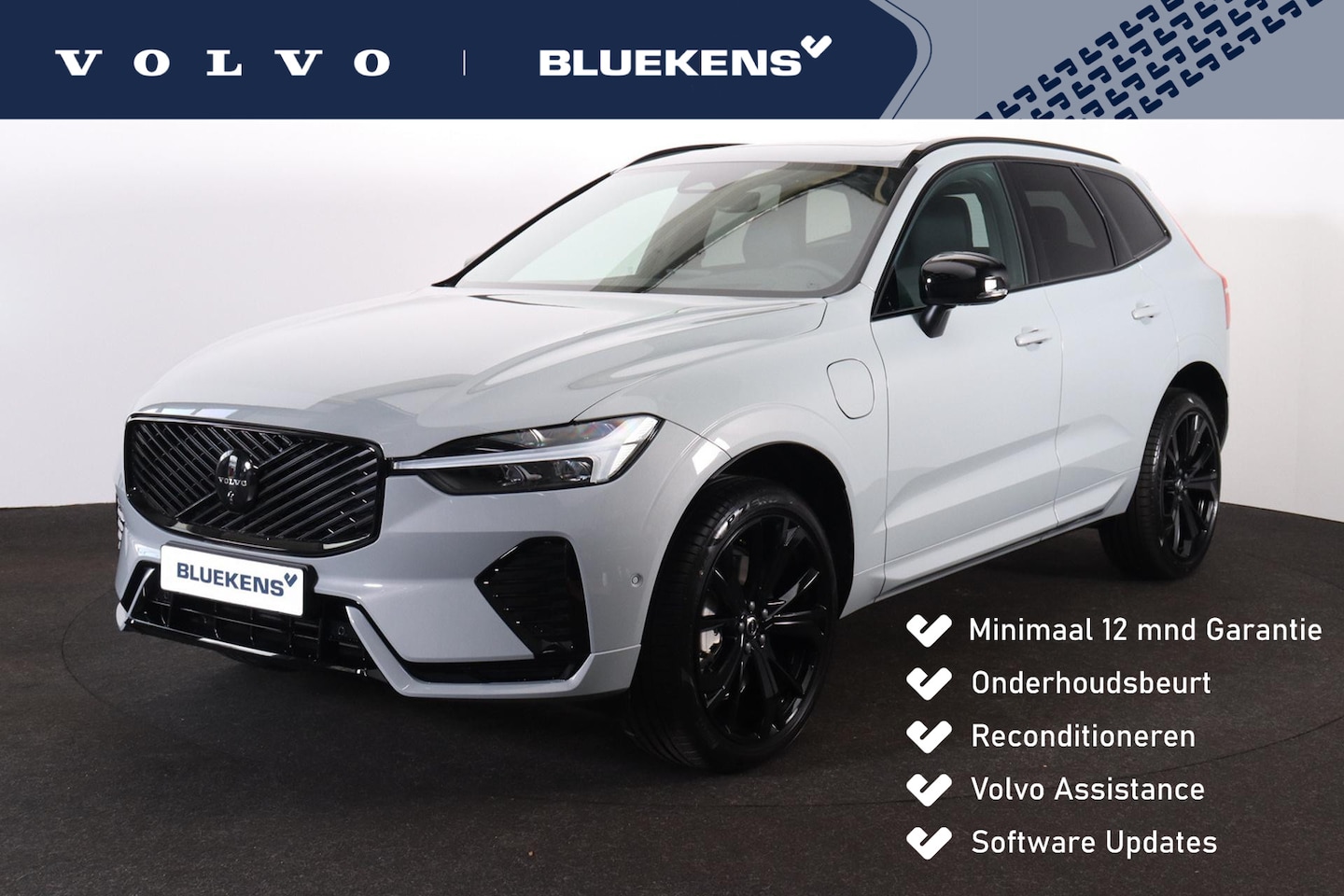 Volvo XC60 - T6 Recharge AWD Plus Black Edition - Panorama/schuifdak - IntelliSafe Assist & Surround - - AutoWereld.nl