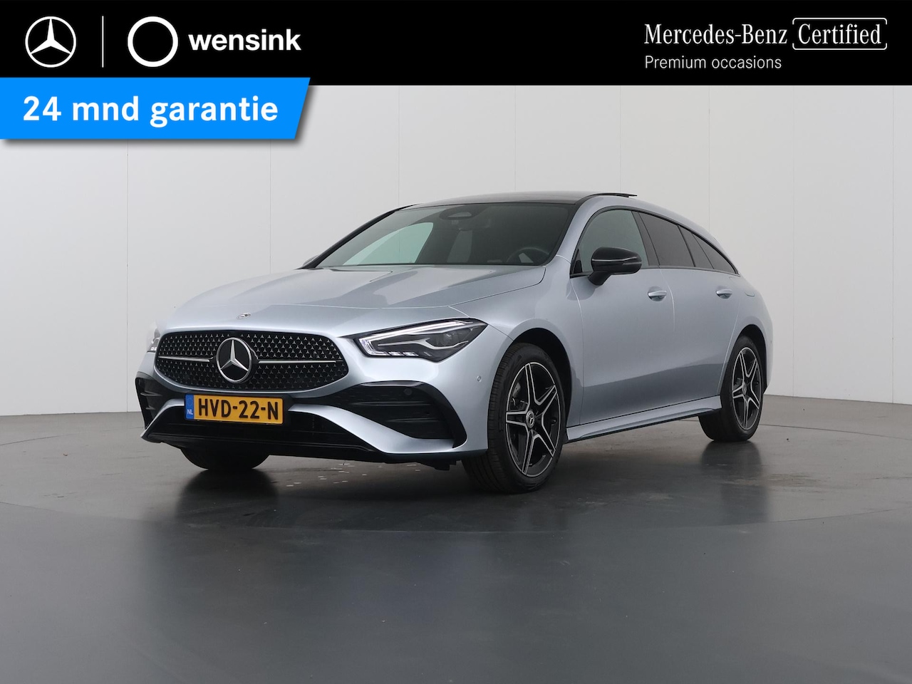 Mercedes-Benz CLA-klasse Shooting Brake - 250e Business Solution AMG | Night | Panoramadak | Trekhaak | Sfeerverlichting | Parkeerca - AutoWereld.nl