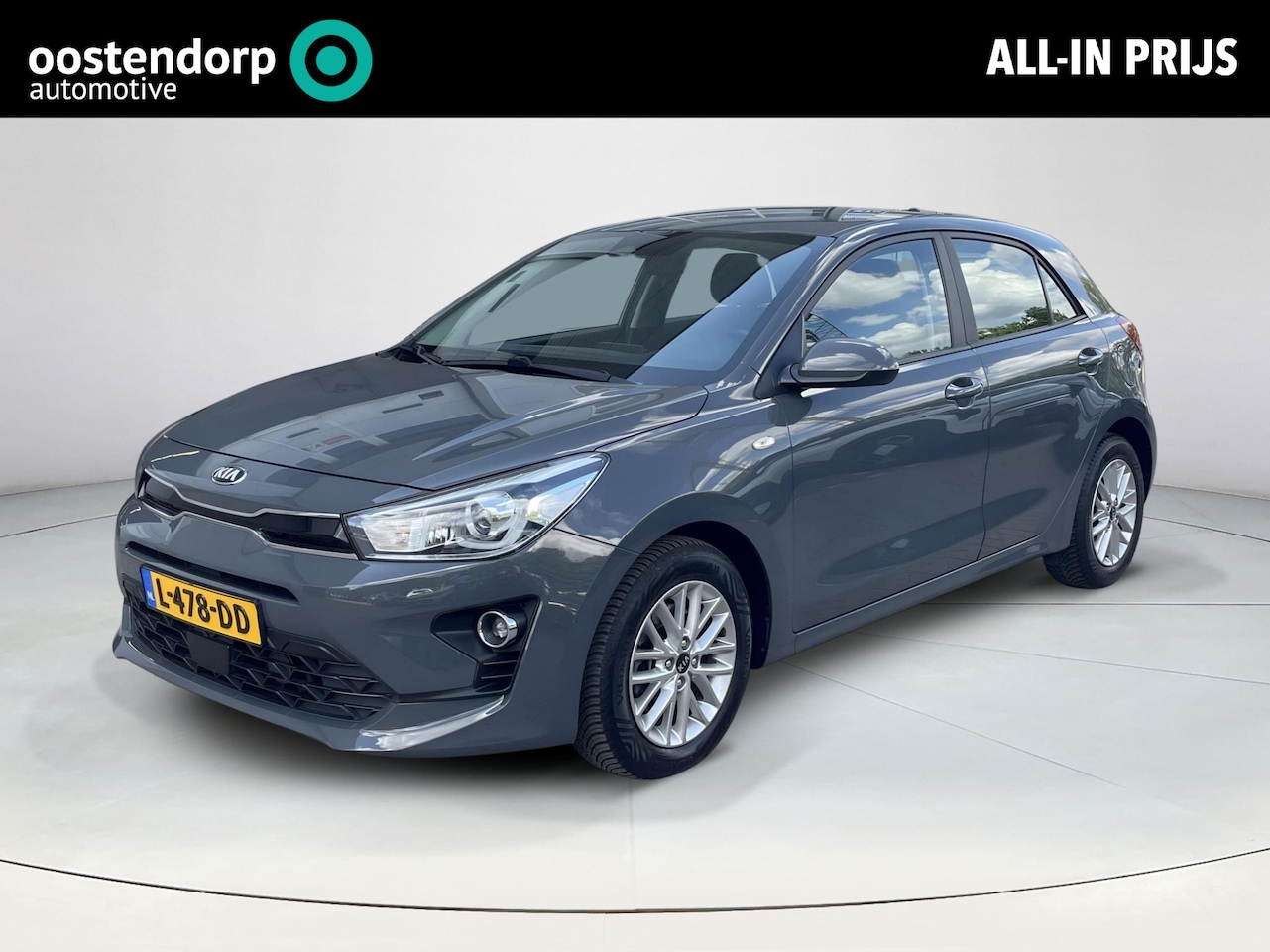 Kia Rio - 1.0 T-GDi MHEV DynamicLine | Navigatie | Achteruitrijcamera | Apple carplay | - AutoWereld.nl