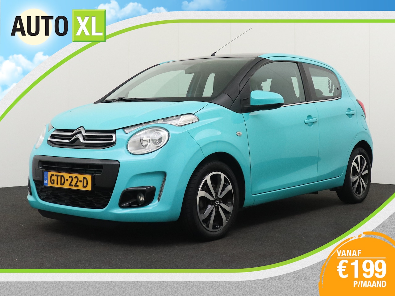 Citroën C1 - 82 PK Shine 5drs Camera Carplay Bluetooth - AutoWereld.nl