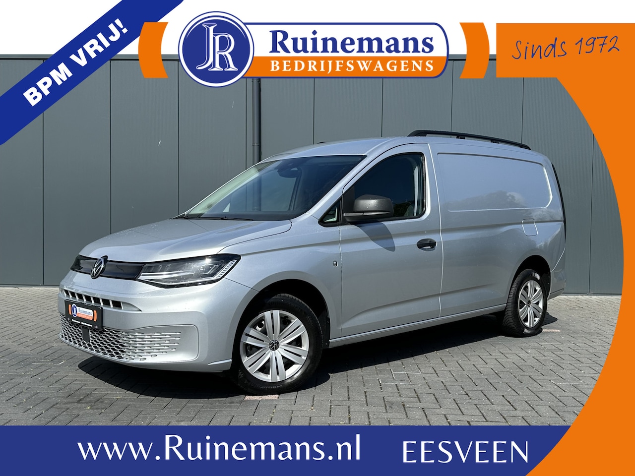 Volkswagen Caddy Cargo Maxi - 2.0 TDI 122 PK DSG STYLE / AUTOMAAT / L2 MAXI / STOELVERWARIMG / AFN. TREKHAAK / LED / ACH - AutoWereld.nl