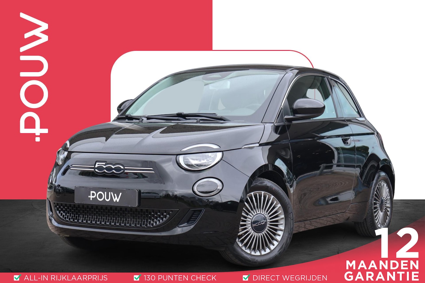 Fiat 500e - Business Launch Edition 42 kWh | SoH 94% | Navigatie | Carplay | Climate Control | Keyless - AutoWereld.nl