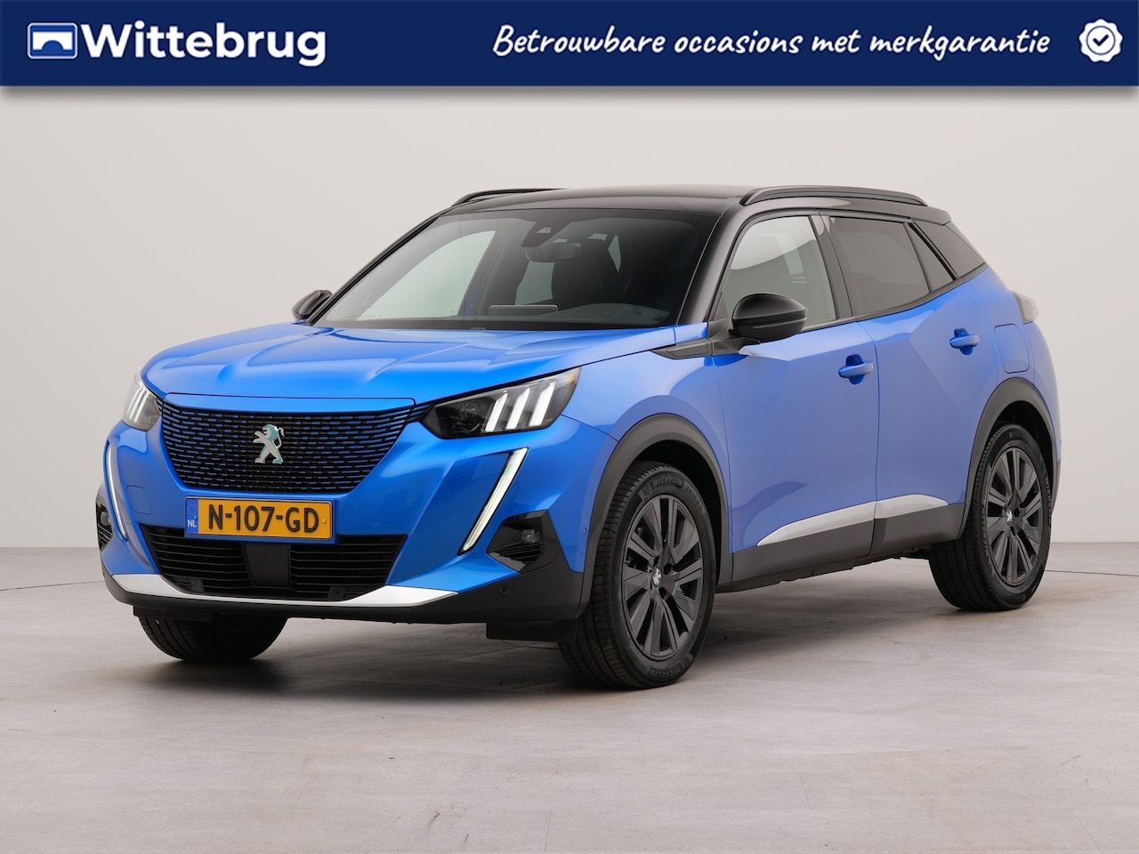 Peugeot e-2008 - EV GT Pack 50 kWh VOL LEDER !! UNIEK !!! - AutoWereld.nl