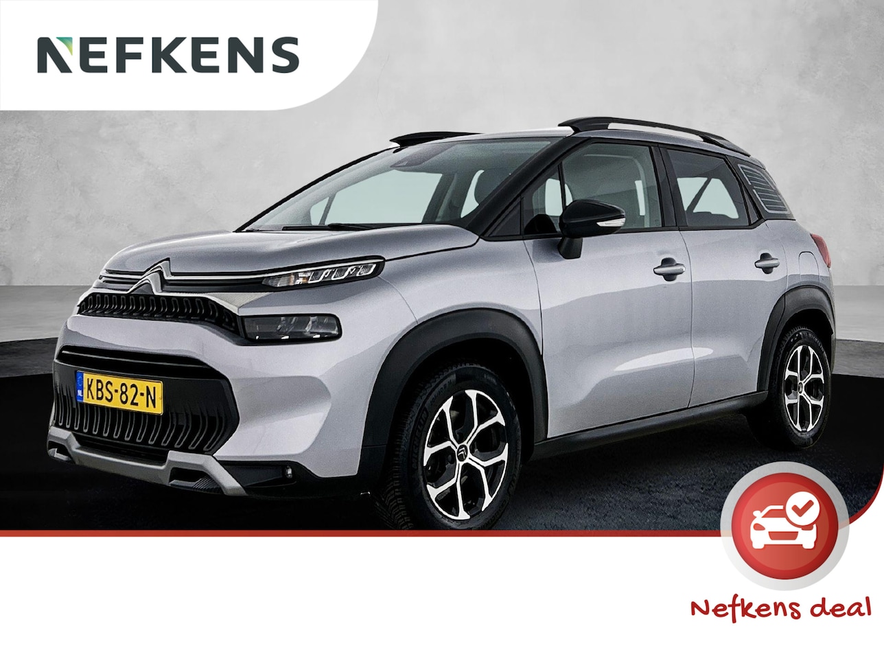Citroën C3 Aircross - 1.2 Shine 130pk Automaat | Navigatie | Climate Control | Cruise Control | Camera | Stof/Le - AutoWereld.nl