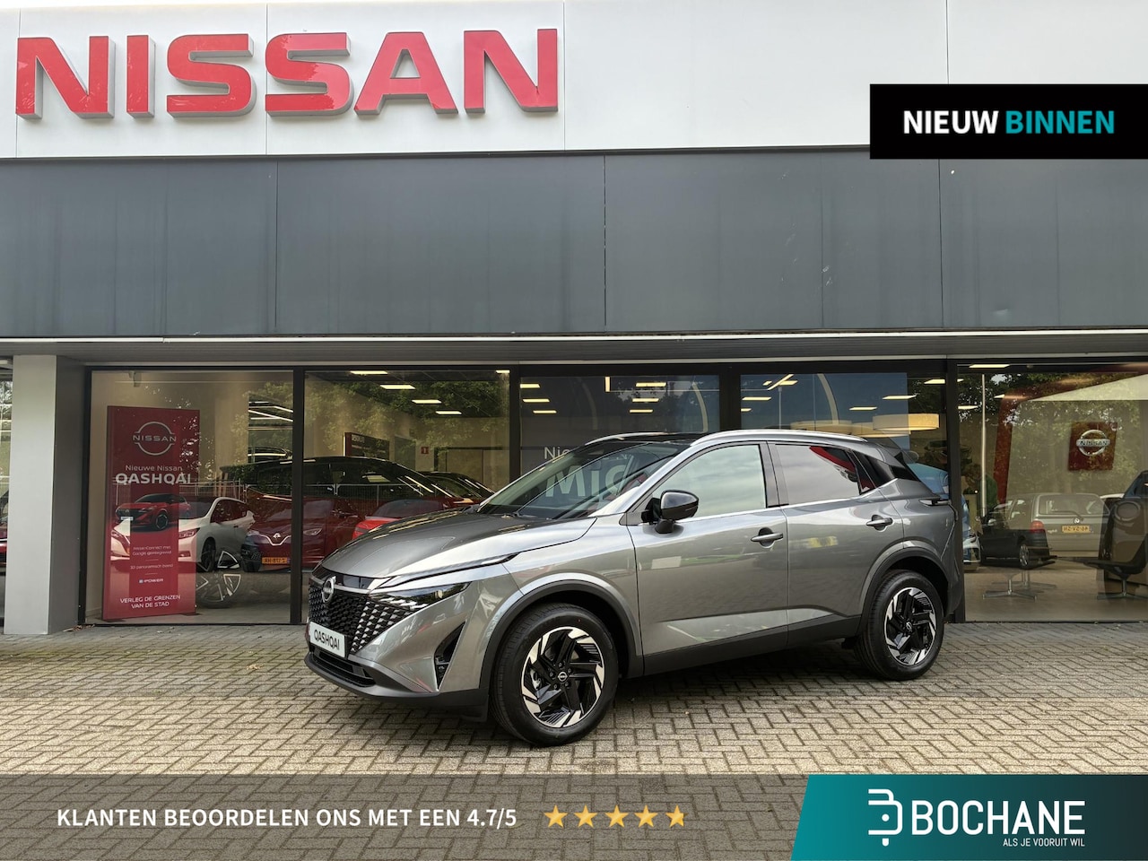 Nissan Qashqai - 1.5 e-Power N-Connecta NIEUW UIT VOORRAAD LEVERBAAR | Verwarmbare voorstoelen | Stuurwielv - AutoWereld.nl