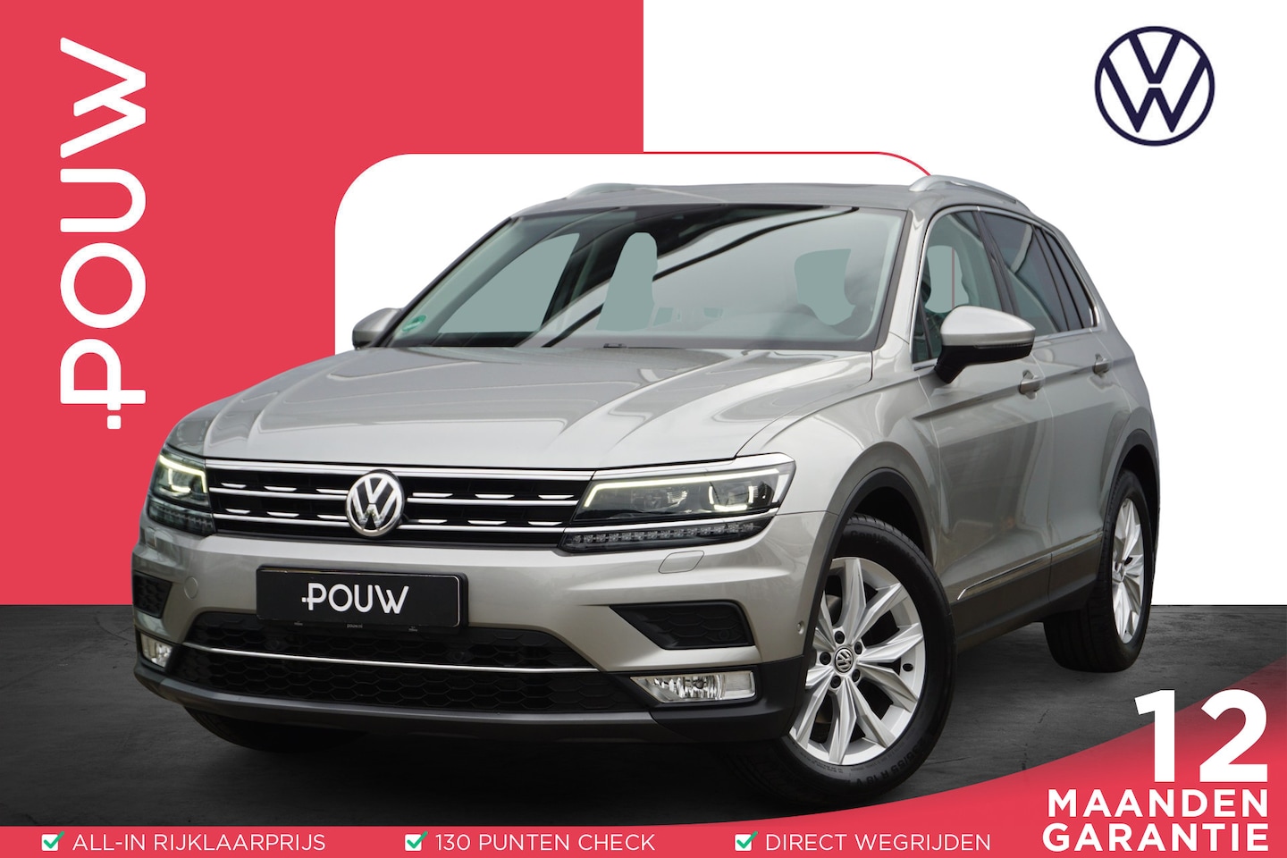 Volkswagen Tiguan - 1.4 TSI 150pk DSG ACT Highline | Panoramadak | Trekhaak | Stoelverwarming - AutoWereld.nl