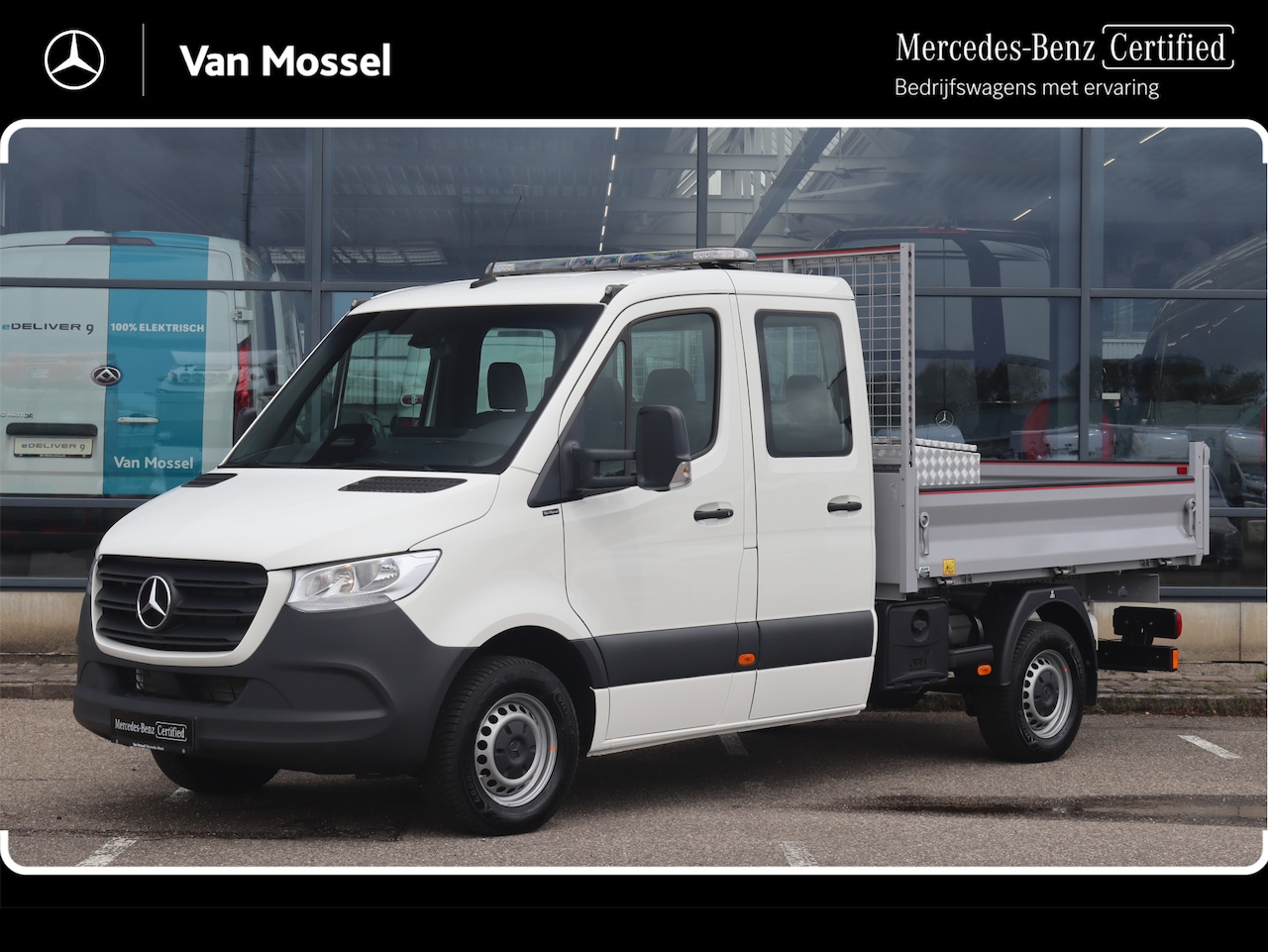 Mercedes-Benz Sprinter - 317 CDI L2 Pro D.C. Kipper - AutoWereld.nl