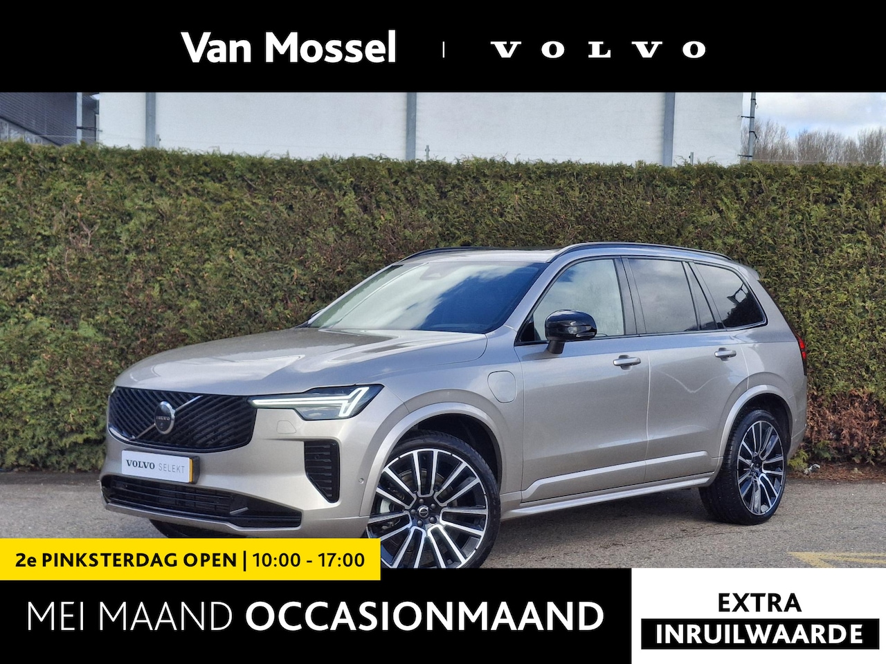 Volvo XC90 - T8 Plug-in hybrid AWD Ultra Dark | Luchtvering | Bowers & Wilkins | Nappaleder met ventila - AutoWereld.nl