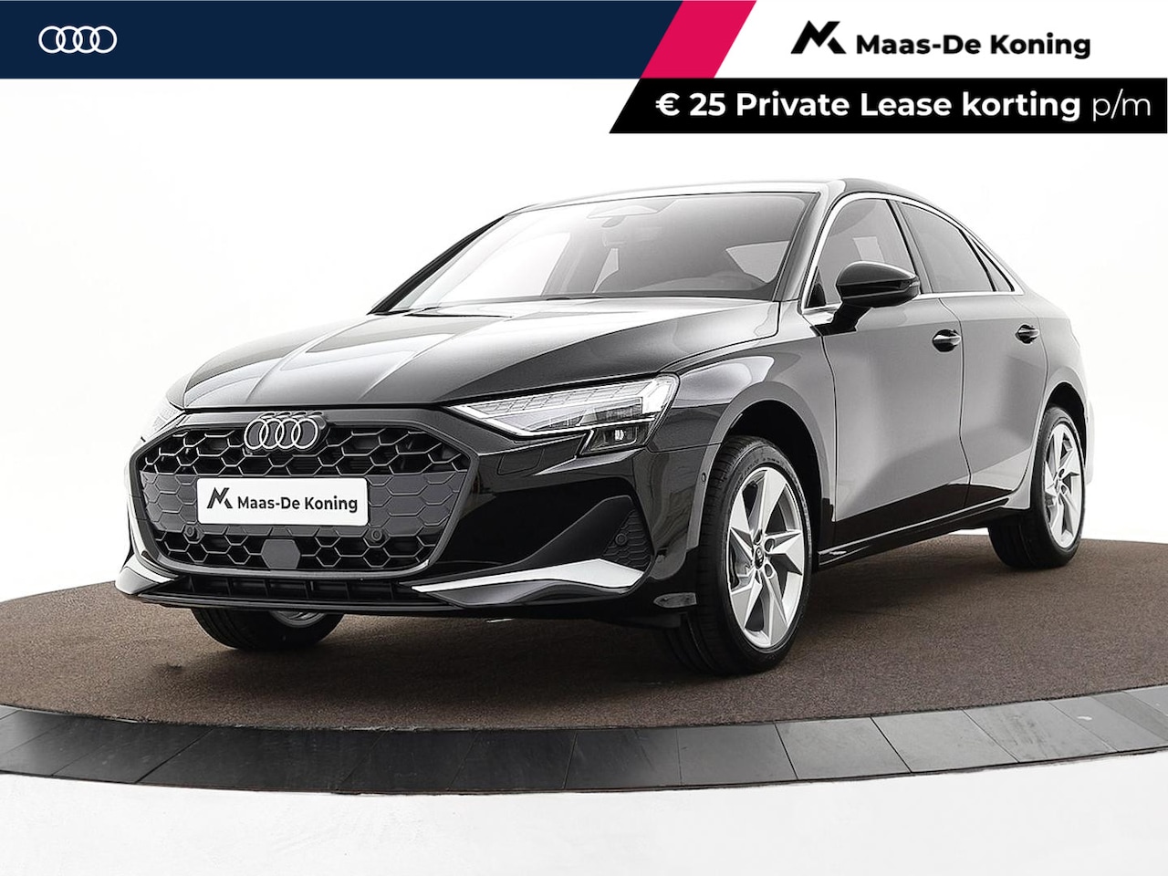 Audi A3 Limousine - 30 TFSI Advanced edition 116 PK · Assis.pak Driving+Parking plus · Privacyglas · 3-spaaks - AutoWereld.nl