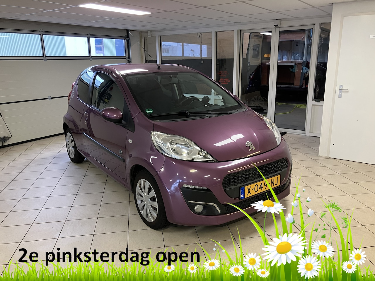 Peugeot 107 - 1.0 12V ENVY | Airco | LED | Paars Metallic - AutoWereld.nl