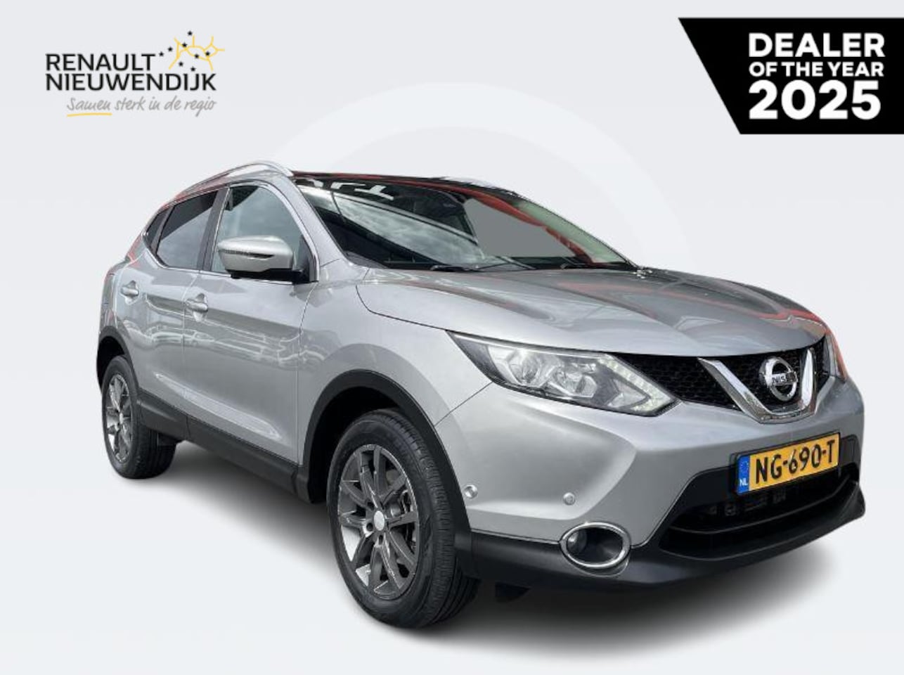 Nissan Qashqai - 1.2 Tekna AUTOMAAT | TREKHAAK | 360 CAMERA | PANORAMADAK | ELEKTRISCHE BESTUURDERSTOEL - AutoWereld.nl