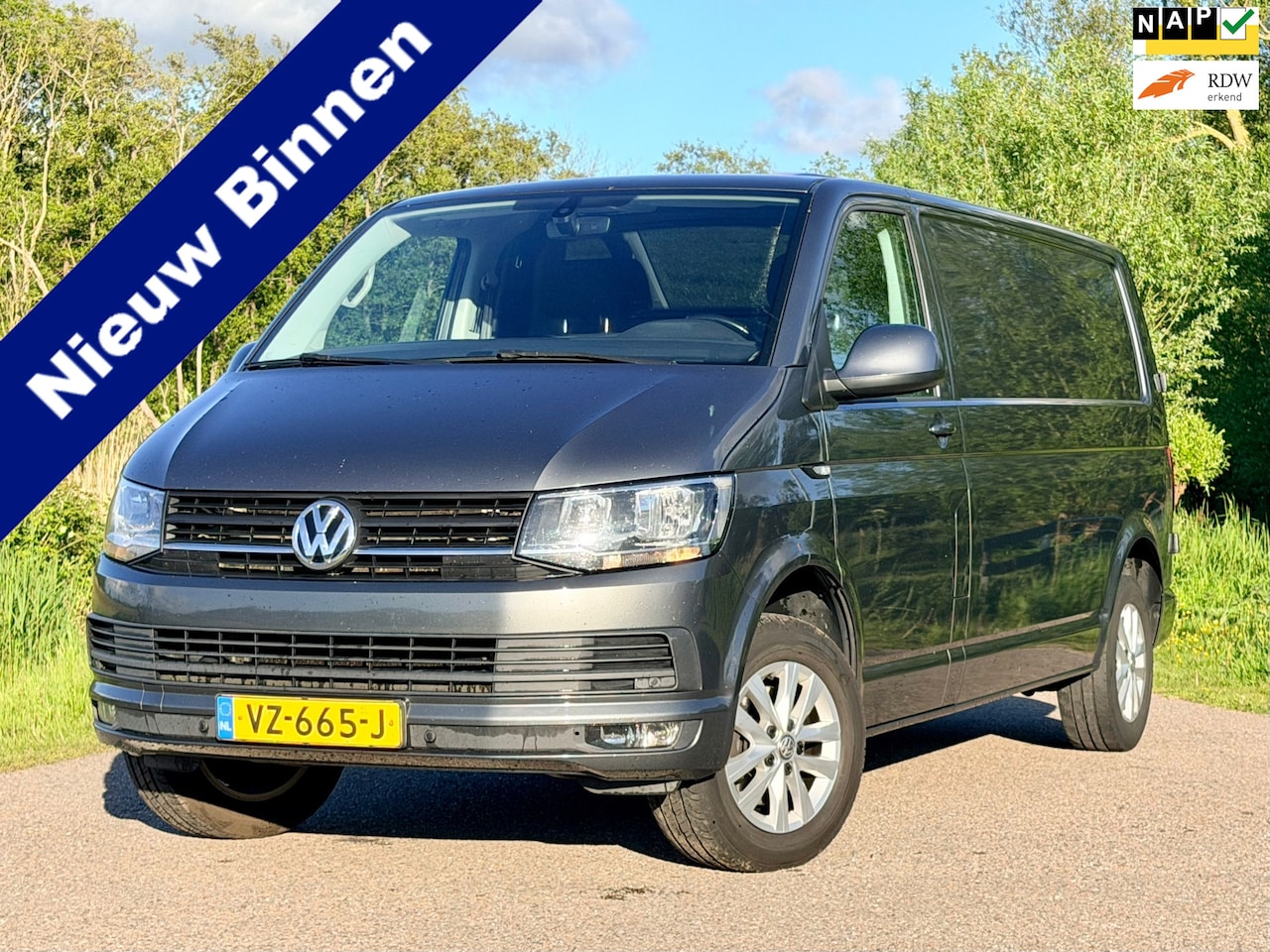 Volkswagen Transporter - 2.0 TDI L2H1 Automaat Airco Navi Cruise Control PDC LMV Perfect Onderhouden NAP - AutoWereld.nl