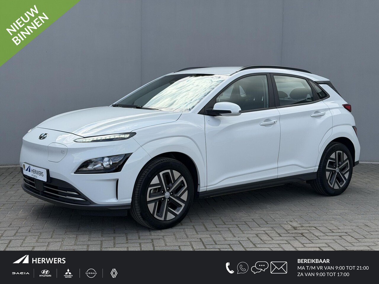Hyundai Kona Electric - EV Comfort 39 kWh / Accu SOH 100% / Fabrieksgarantie tot 3-2027 / Dealer Onderhouden / CCS - AutoWereld.nl
