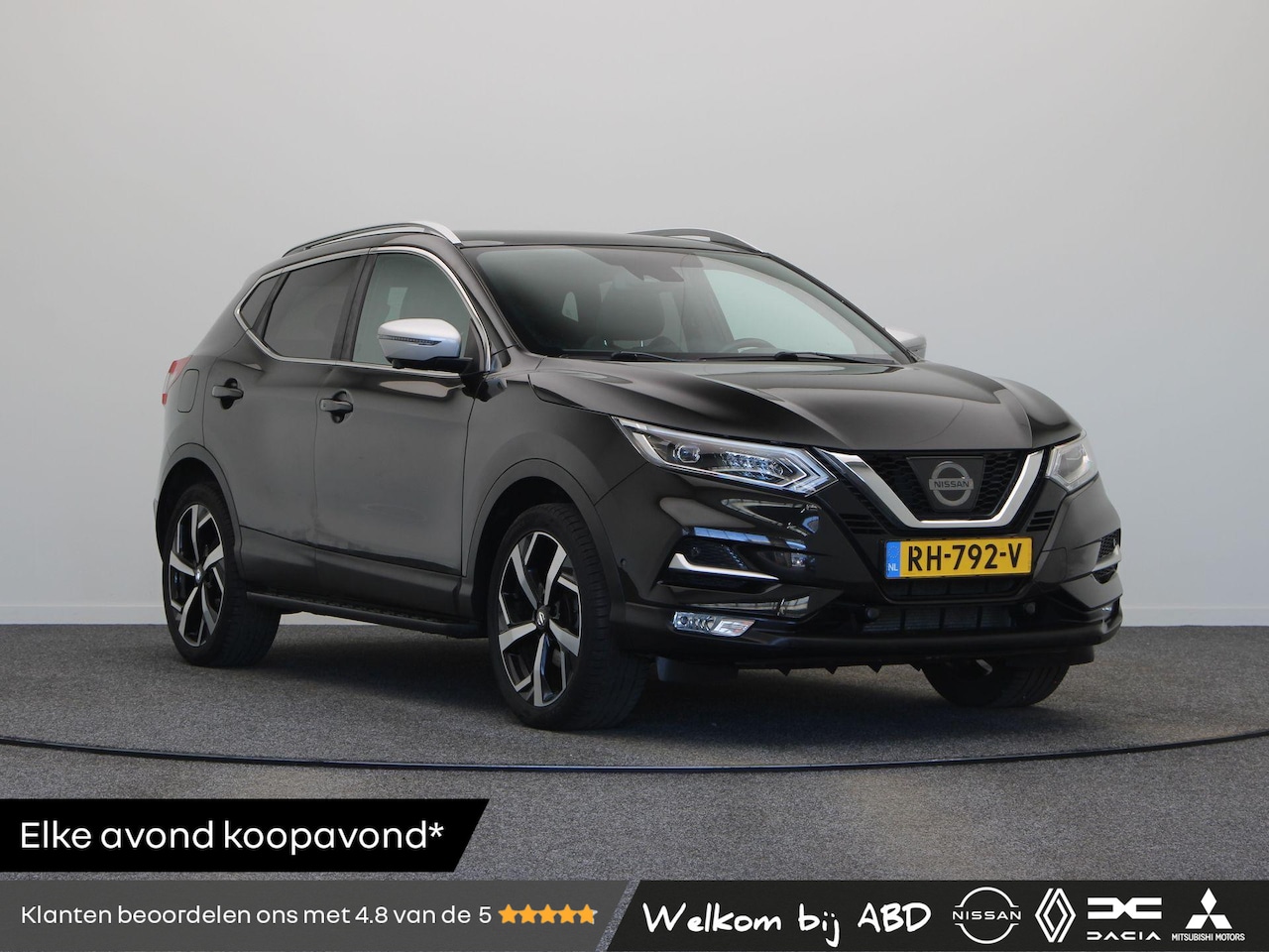 Nissan Qashqai - 115pk Tekna + | Bose | Panoramadak | Lederen Bekleding | Stoelverwarming | Voorruitverwarm - AutoWereld.nl