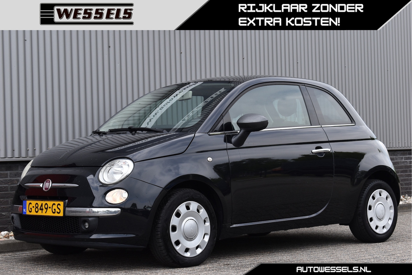 Fiat 500 - 1.2 Pop Panorama, 4 cilinder, Climatronic, Radio, Multi. stuur - AutoWereld.nl