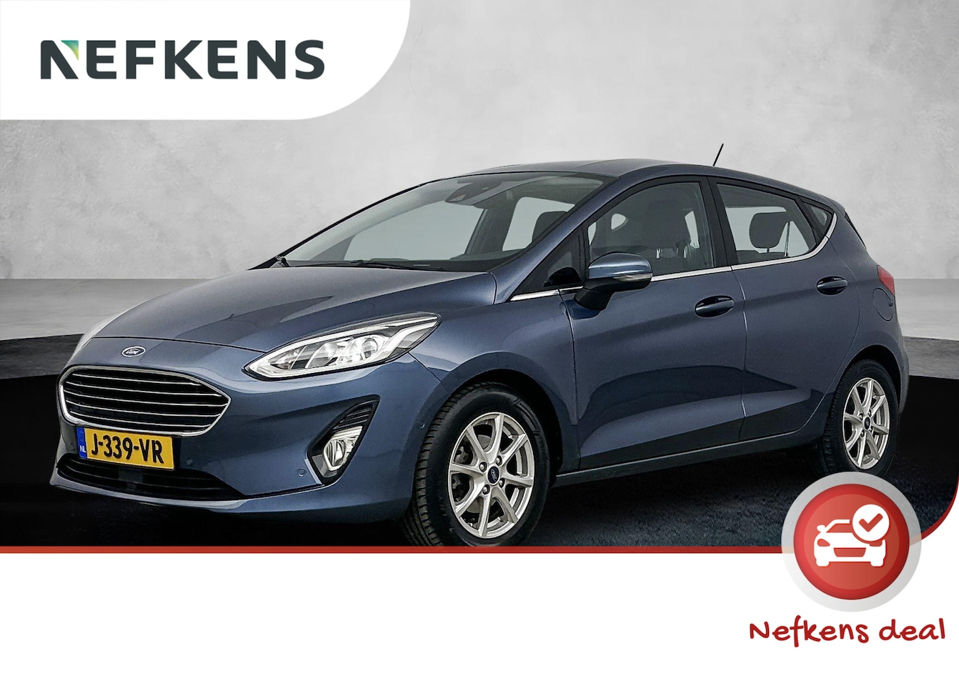 Ford Fiesta - EcoBoost Hybrid Titanium X | Navigatie | Camera | Parkeersensoren | Carplay - AutoWereld.nl