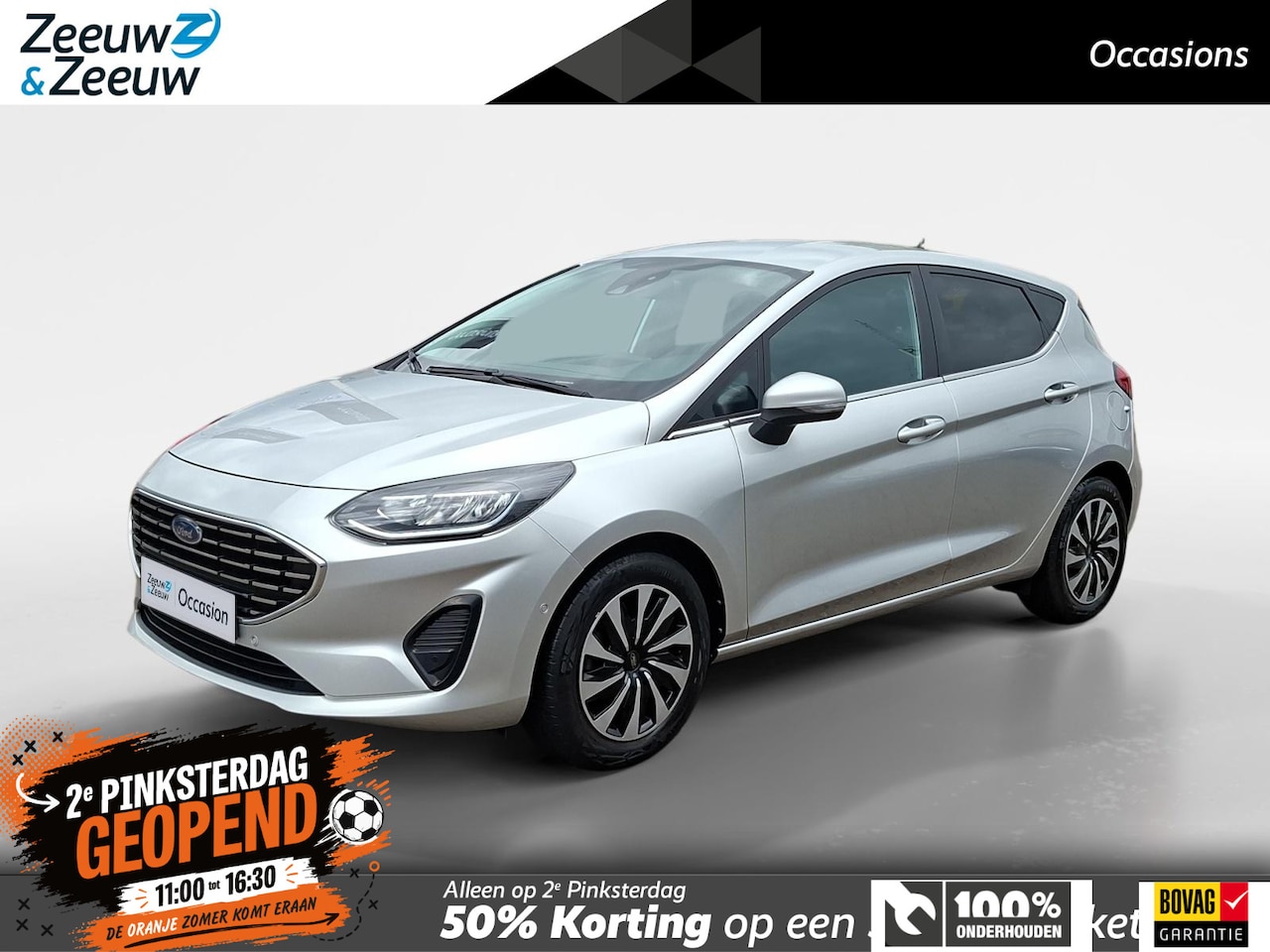 Ford Fiesta - 1.0 EcoBoost Hybrid Titanium | Dealeronderhouden | Stoel- stuur en voorruitverwarming | Na - AutoWereld.nl