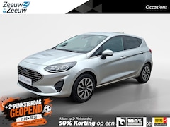 Ford Fiesta - 1.0 EcoBoost Hybrid Titanium | Dealeronderhouden | Stoel- stuur en voorruitverwarming | Na