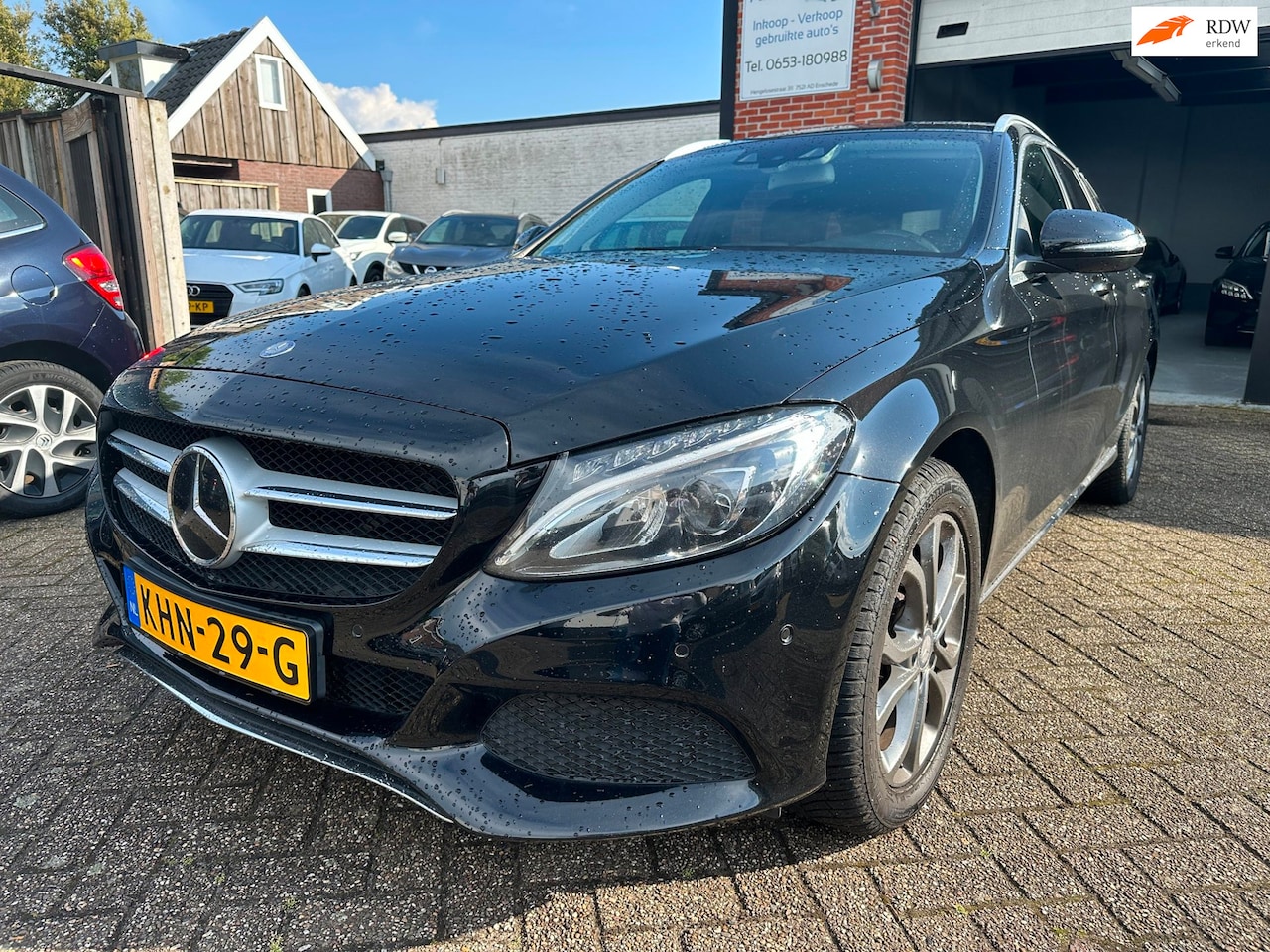 Mercedes-Benz C-klasse Estate - 300 CDI HYBRID Prestige AUTOMAAT-NAVI-CLIMA-CAMERA-PDC - AutoWereld.nl