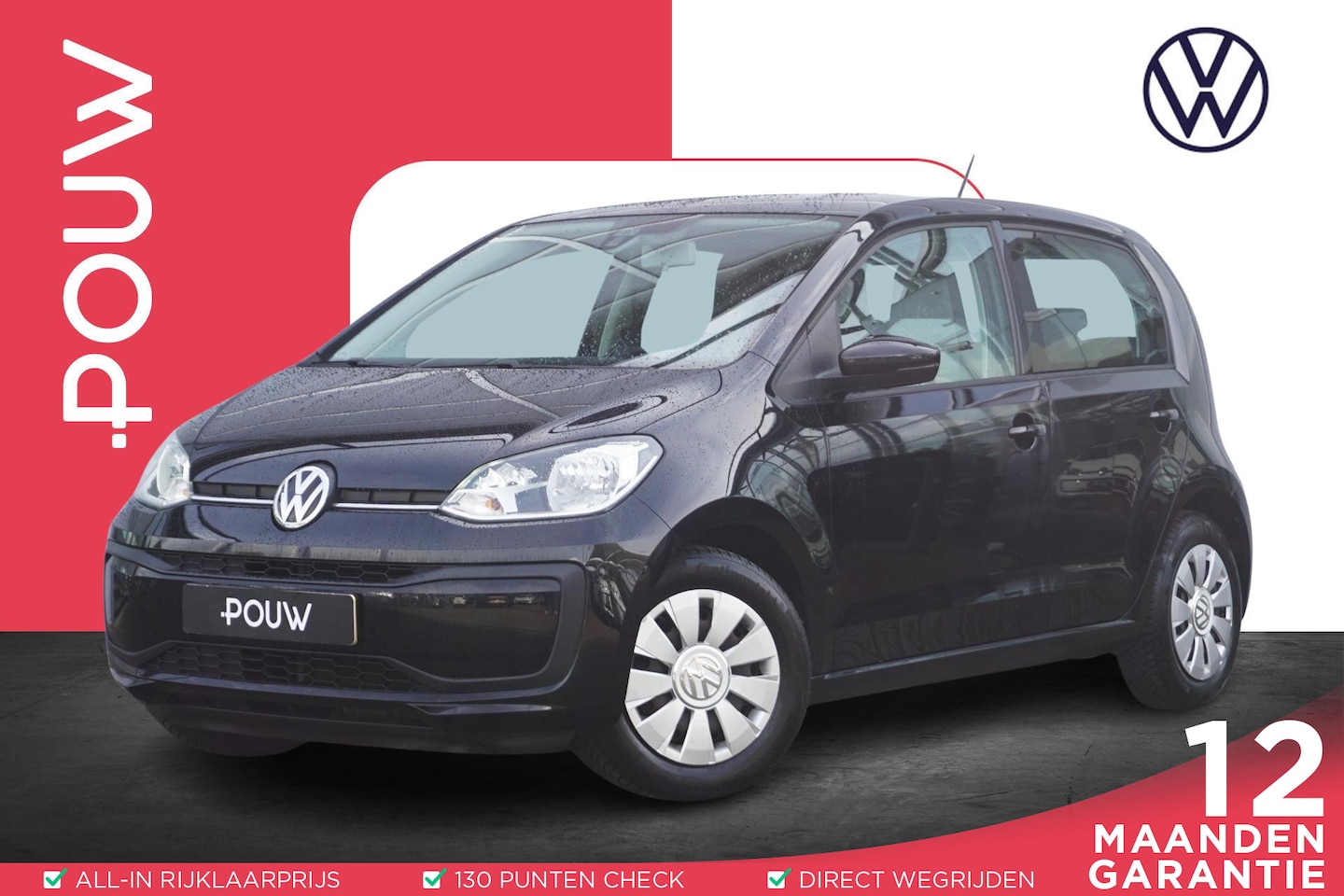 Volkswagen Up! - 1.0 60pk Move up! | Bluetooth | Parkeersensor Achter | Cruise Control - AutoWereld.nl