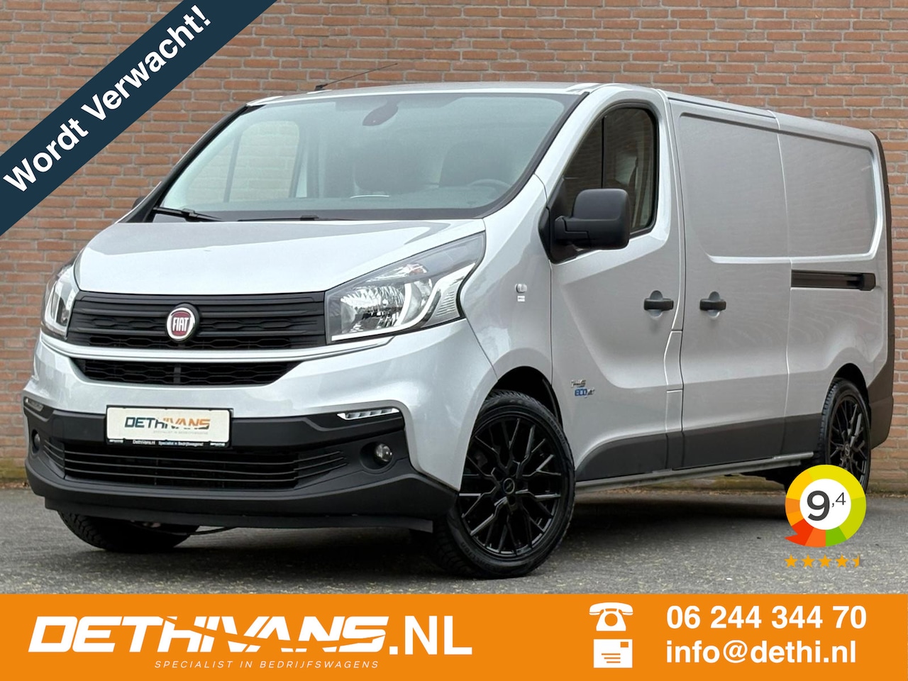 Fiat Talento - 2.0MJ 145PK Lang / 2x Schuifdeur / Camera / Cruisecontrol / Euro6 - AutoWereld.nl