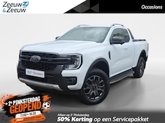 Ford Ranger - 2.0 Super Cab EcoBlue Wildtrak | Trekhaak | Stoelverwarming | Apple/Android Carplay | Acht