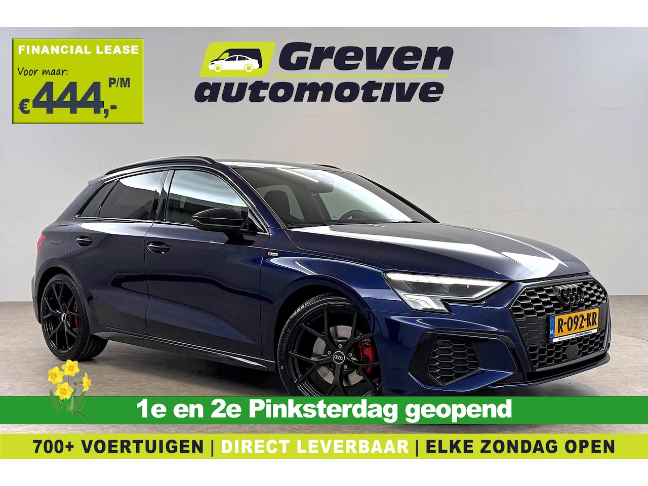 Audi A3 Sportback - 35 TFSI S-line Black Optic | Camera | Virtual | Sfeer | Adap. Cruise | Carplay | LED - AutoWereld.nl