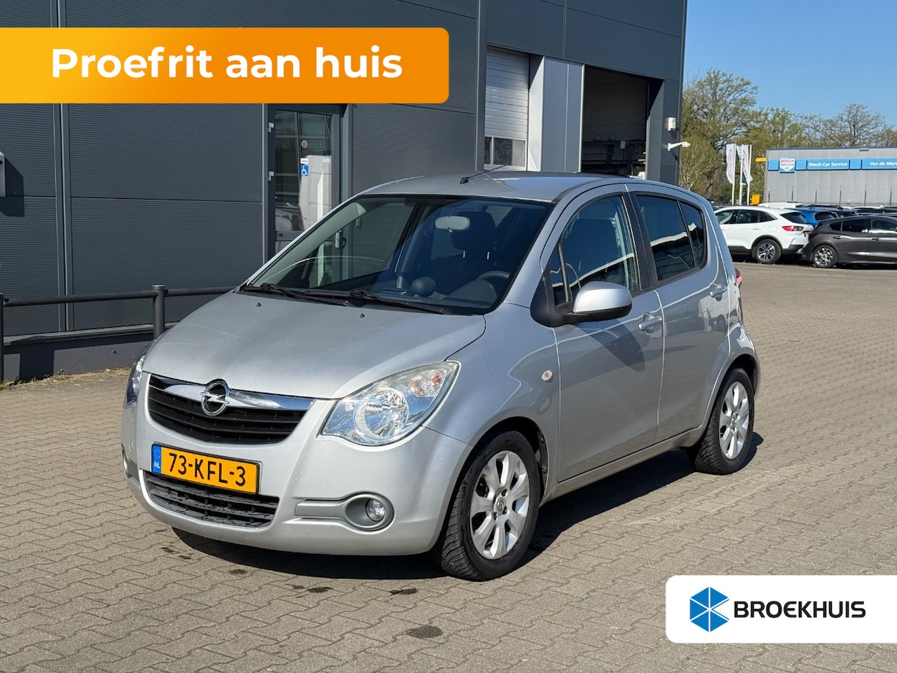 Opel Agila - 1.0 Edition Airco | 5-Deurs | 15" Lichtmetaal | Elek. Ramen | Centrale Deurvergendeling | - AutoWereld.nl