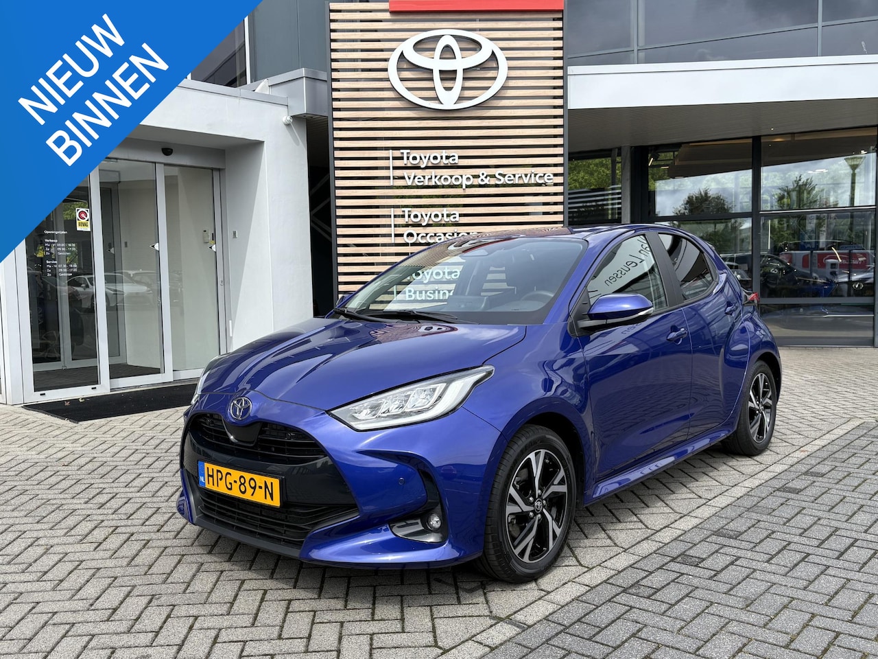 Toyota Yaris - 1.5 Hybrid 115 Dynamic STOEL/STUURVERW PARK-SENSOREN KEYLESS LM-VELGEN LED CAMERA PRIVACY- - AutoWereld.nl