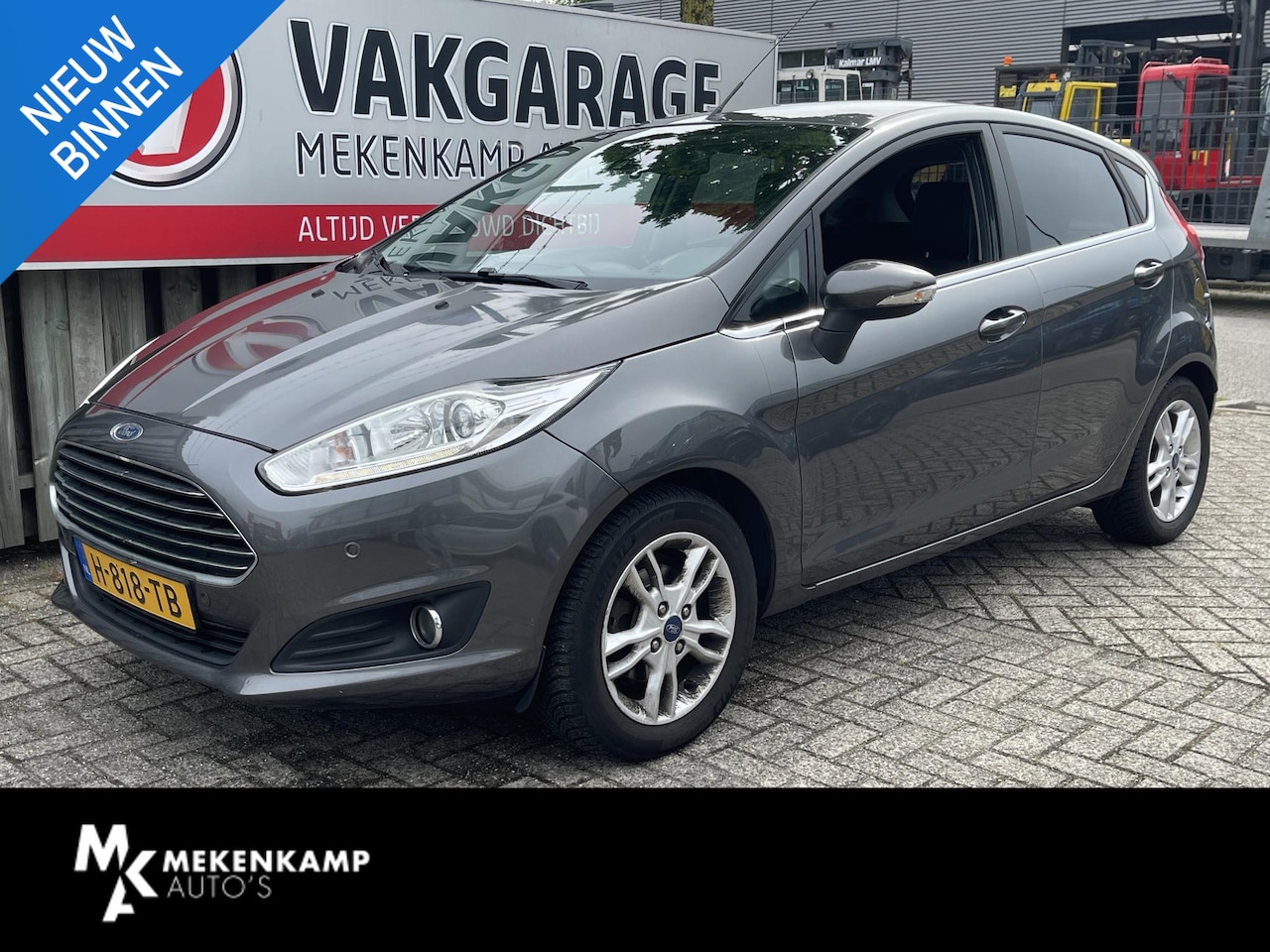 Ford Fiesta - 1.0 EcoBoost Titanium 125pk 15"/Stoelverwarming/Voorruitverwarming/PDC v+a/Navigatie/Bluet - AutoWereld.nl