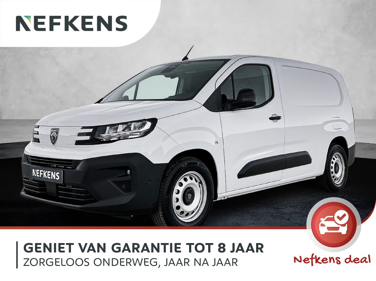 Peugeot e-Partner - 136 L2 50 kWh | tot 330km WLTP | 3 Fase | Navigatie | Climate Control | Cruise Control | C - AutoWereld.nl