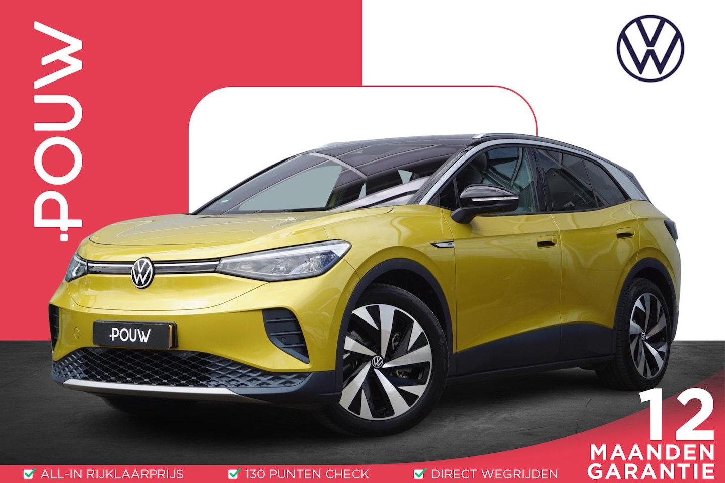 Volkswagen ID.4 - 204pk First 77 kWh | SoH 90% | Trekhaak | Navigatie | Stoelverwarming | Navigatie - AutoWereld.nl